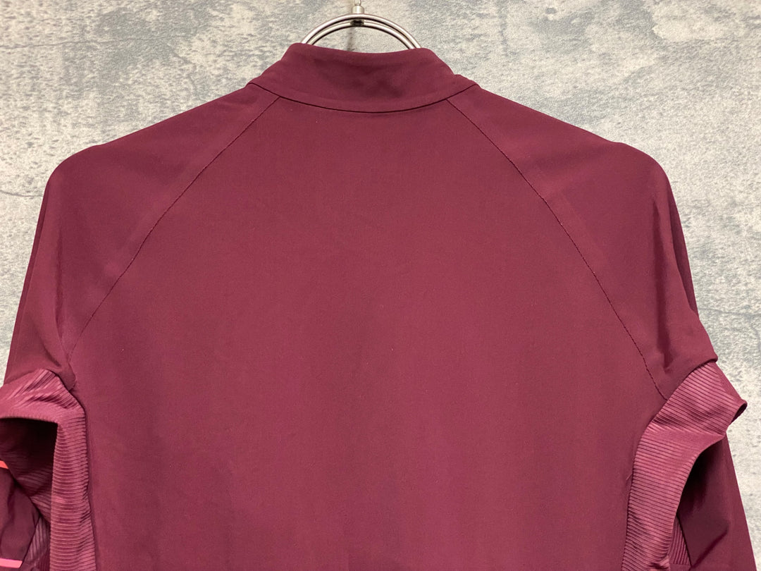 JP562 ラファ Rapha PRO TEAM LONG SLEEVE THERMAL JERSEY 長袖 サイクルジャージ 赤 S