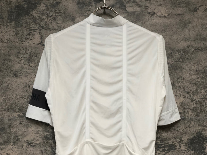 KK562 ラファ Rapha PRO TEAM JERSEY 半袖 サイクルジャージ 白 S