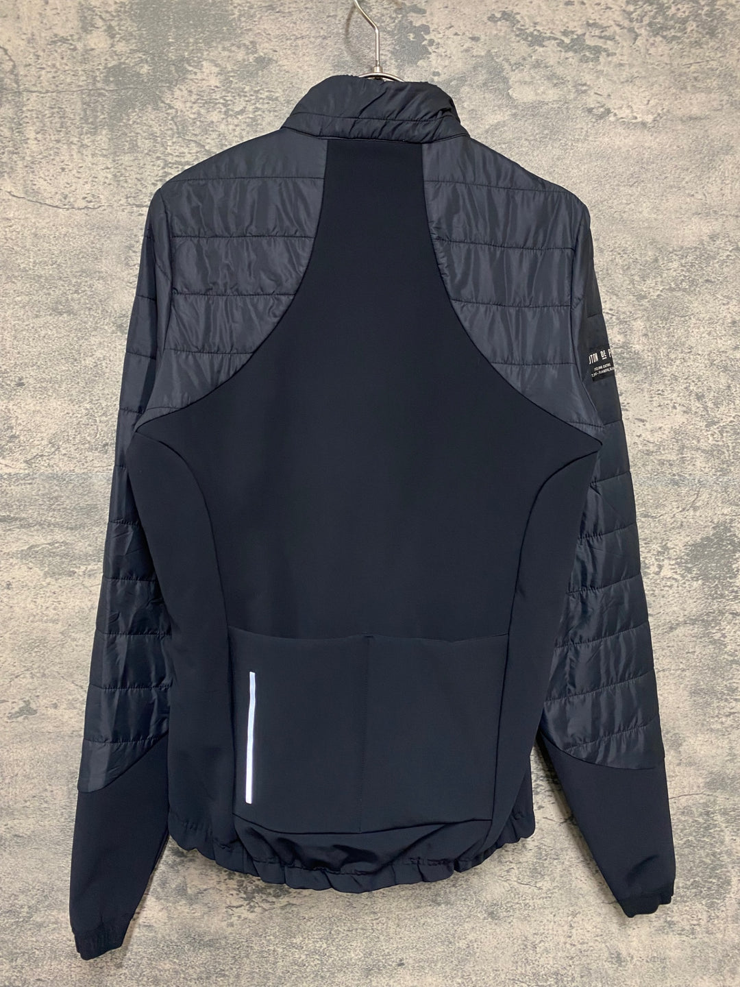 KB617 プロトンドパリ Peloton de Paris Vainqueur Puffy Jacket 長袖 サイクルジャケット 黒 S 中綿