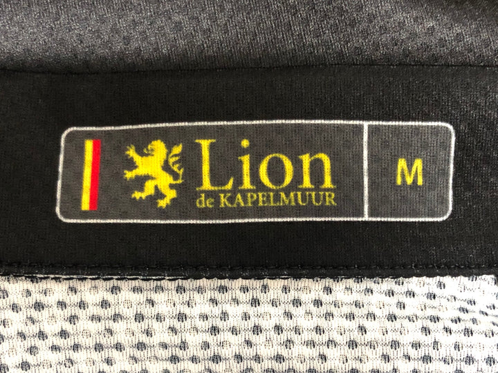 KL636 リオンドカペルミュール Lion de KAPELMUUR 長袖 サイクルジャージ 黒 M