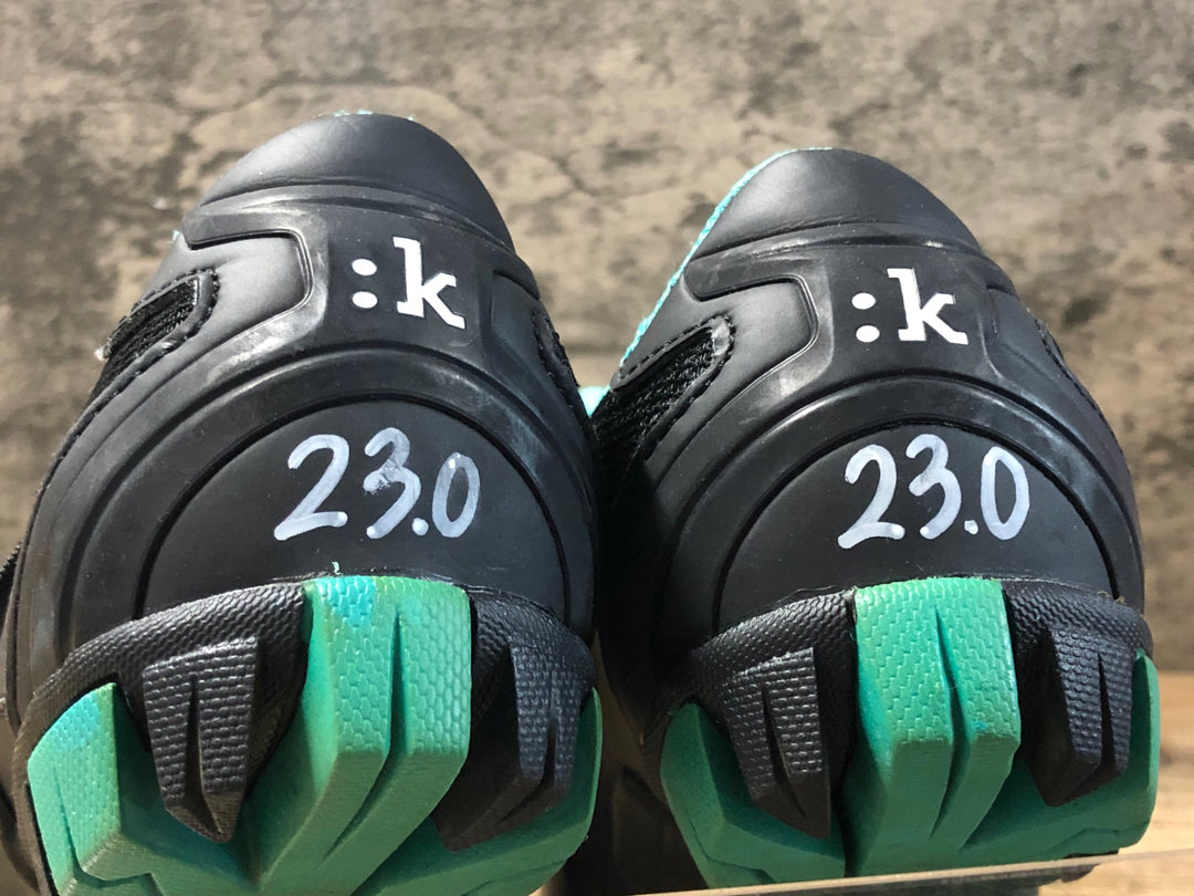 KG389 フィジーク FIZIK M6 MTB shoes ビンディングシューズ 黒 SPD EU36 ペン字あり