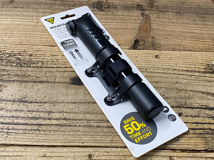 KP643 トピーク TOPEAK MOUNTAIN TT TWIN TURBO 携帯ポンプ 空気入れ