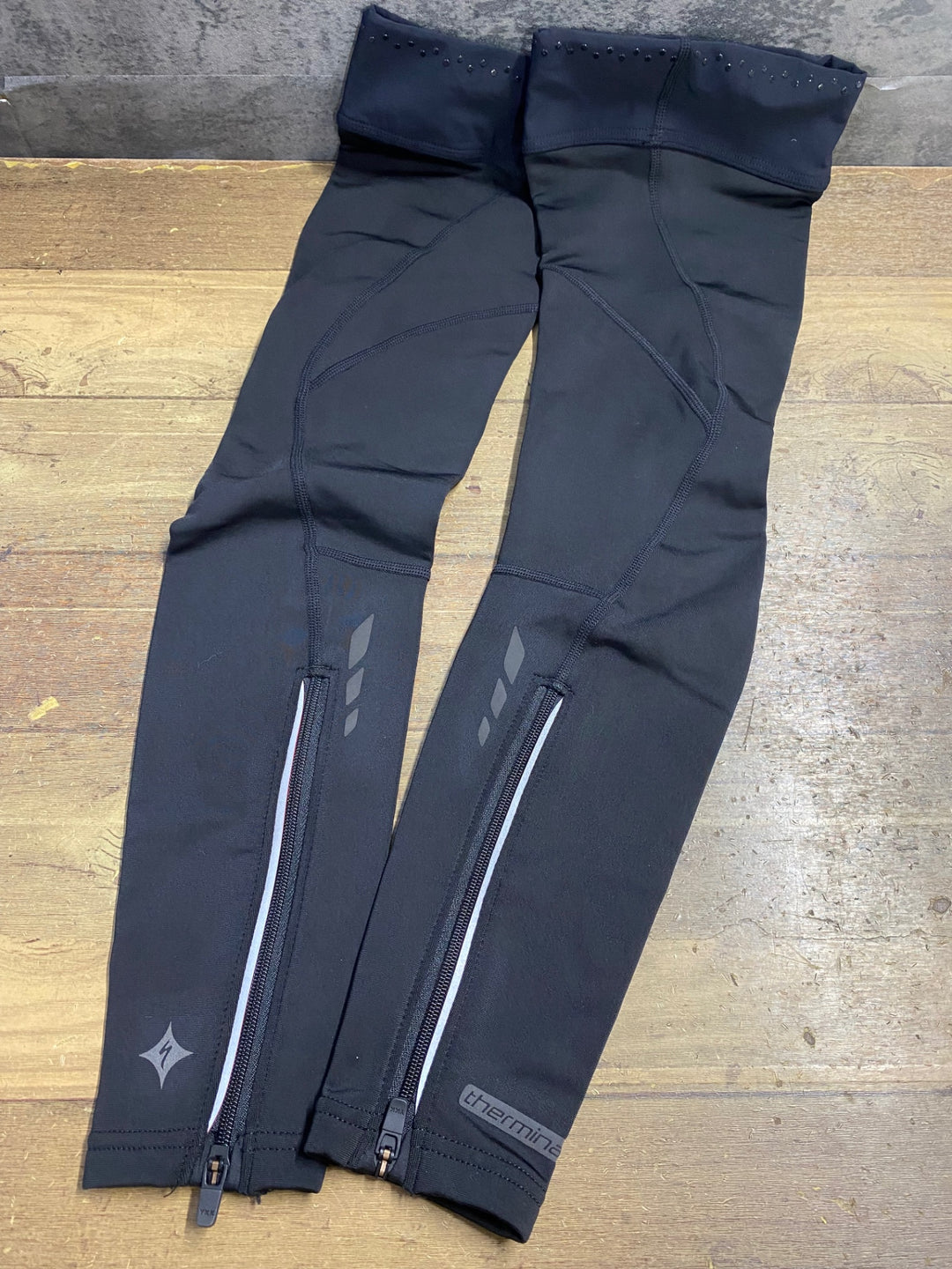KB361 スペシャライズド SPECIALIZED 裏起毛 レッグウォーマー 黒 XS