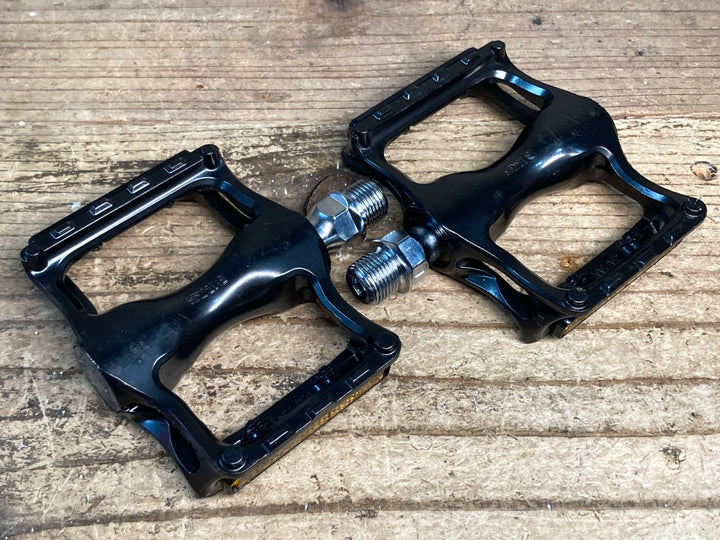 JI020 三ヶ島 MKS SEAHORSE フラットペダル 黒