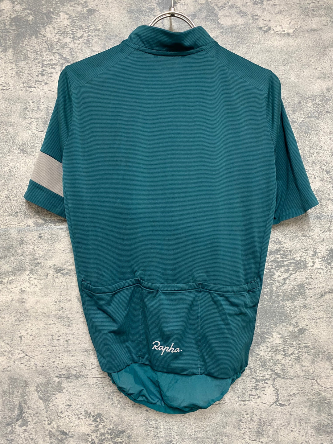 JM331 ラファ Rapha FLYWEIGHT JERSEY 半袖 サイクルジャージ 緑 XS