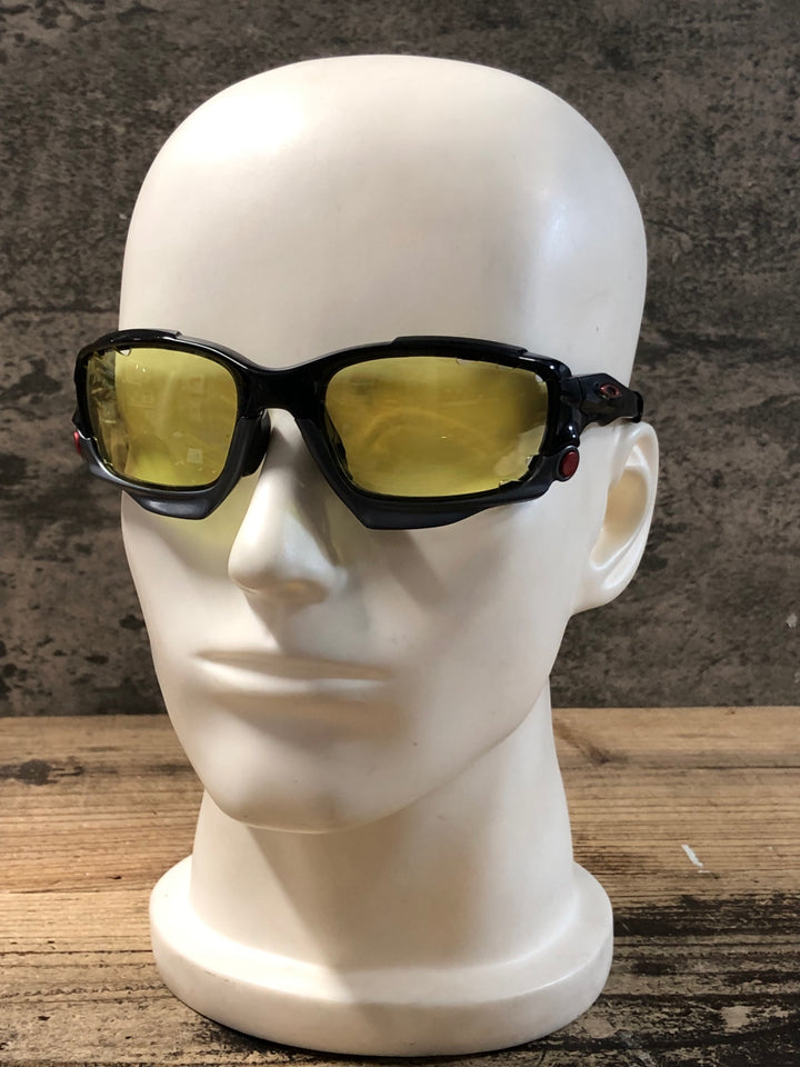 KB201 オークリー OAKLEY ジョーボーン JAWBONE サングラス アイウェア 黒 レンズ付属 ※イヤーソック劣化 レンズ小傷