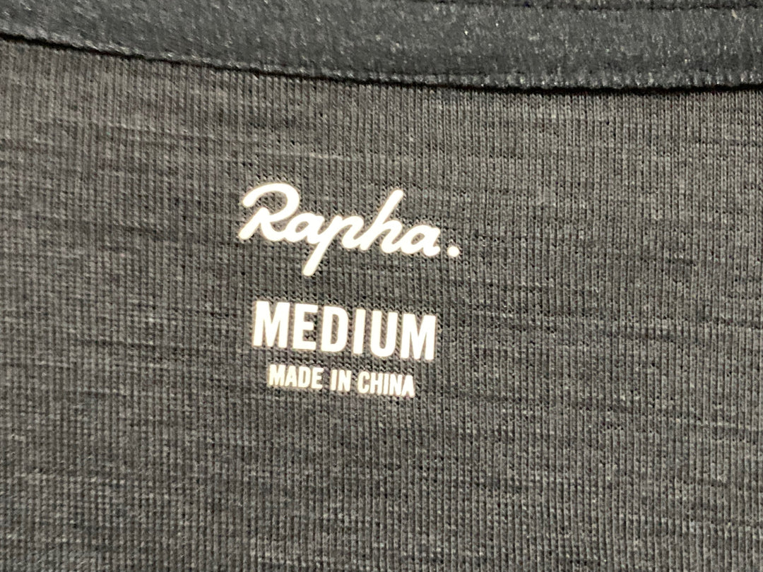 KG558 ラファ Rapha CLASSIC LONG SLEEVE JERSEY 長袖 サイクルジャージ 黒 M