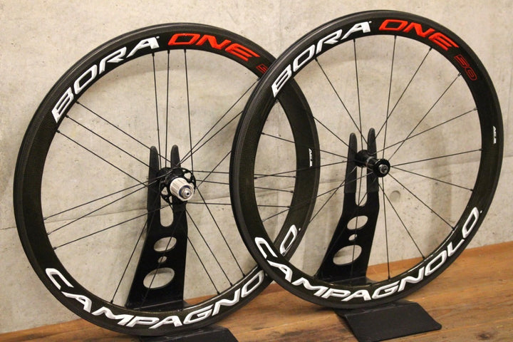 カンパニョーロ CAMPAGNOLO ボーラワン BORA ONE 50 AC3 カーボン クリンチャー シマノ 11S/12S ホイールセット 17C 【福岡店】