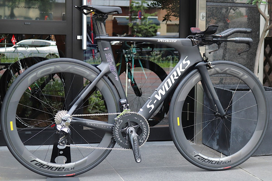 スペシャライズド SPECIALIZED シヴ S-WORKS SHIV TT 2013 Sサイズ シマノ アルテグラ 6870 11S カーボン トライアスロン TTバイク 【東京南麻布店】