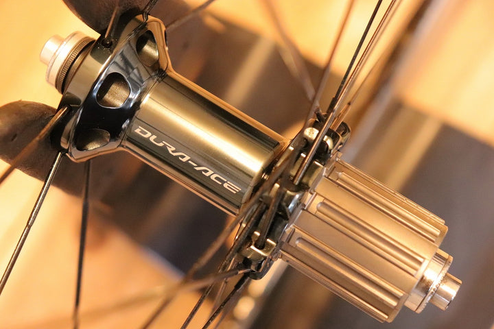シマノ SHIMANO デュラエース DURA-ACE WH-9000 C35 CL アルミ カーボン クリンチャー ホイールセット シマノ 11S/12S ナローリム 15C 【芦屋店】