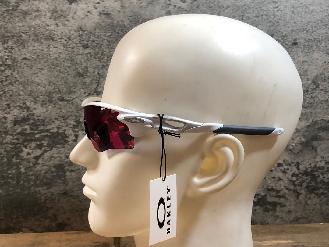 KJ389 オークリー OAKLEY RADAR LOCK PATH VENTED サングラス アイウェア 白 PRIZM ROAD