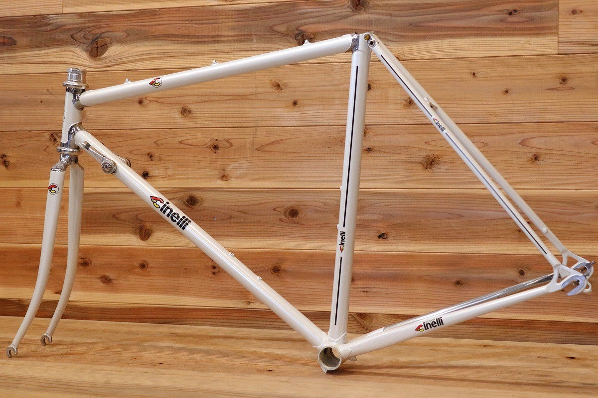 ともぞークロスリー ペイテレフォン シルバー レプリカ アメリカンレトロ チネリ CINELLI スーパーコルサ SUPERCORSA 1990年頃 クロモリ