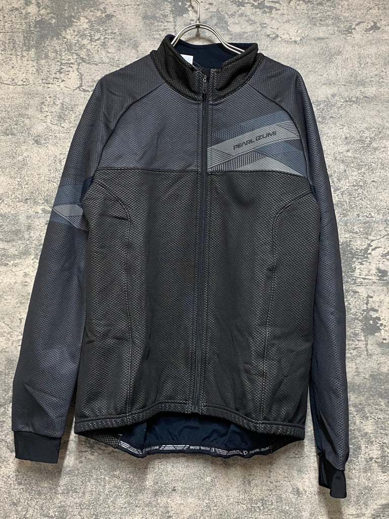 JR982 パールイズミ PEARL iZUMi 長袖 サイクルジャケット 黒 BXL 裏