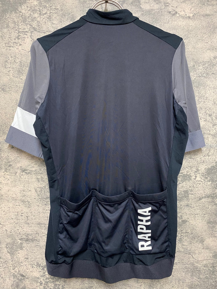 JM810 ラファ Rapha PRO TEAM TRAINING JERSEY 半袖 サイクルジャージ グレー L