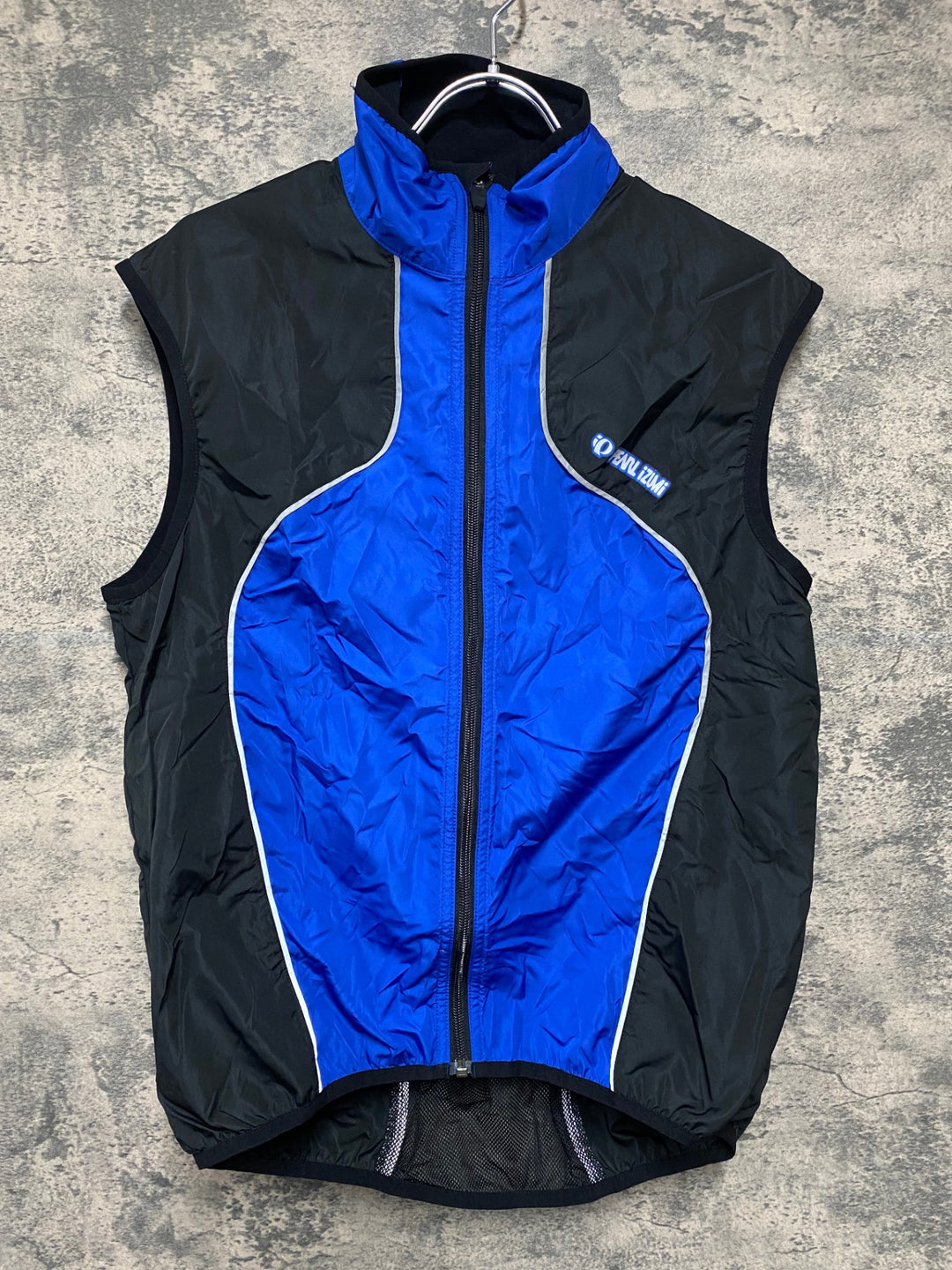 KK059 パールイズミ PEARL iZUMi ジレ サイクルベスト 青 M
