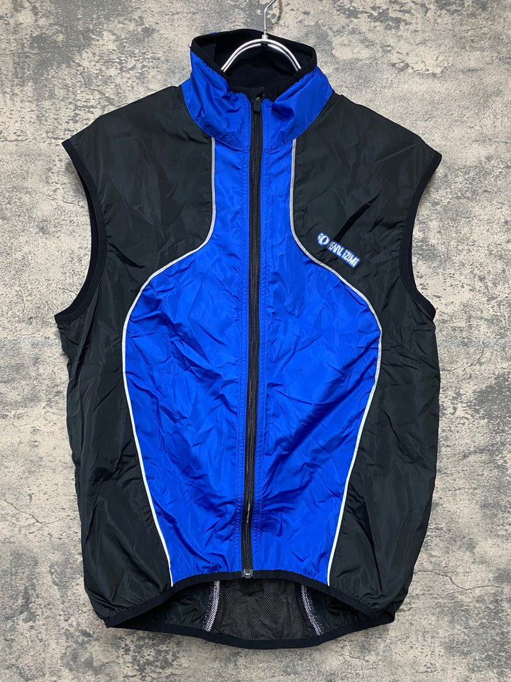 KK059 パールイズミ PEARL iZUMi ジレ サイクルベスト 青 M