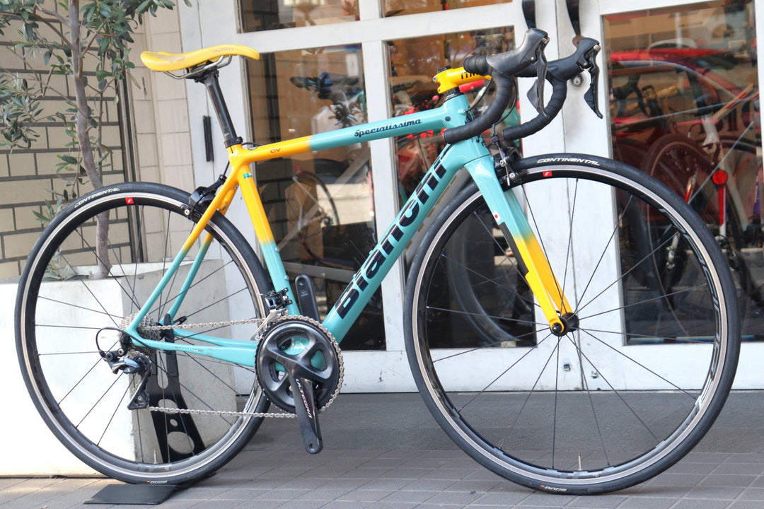 【塗装車】 ビアンキ Bianchi スペシャリッシマ SPECIALISSIMA 53サイズ シマノ アルテグラ R8000 11S カーボン ロードバイク RACING 3 完成車 【横浜店】