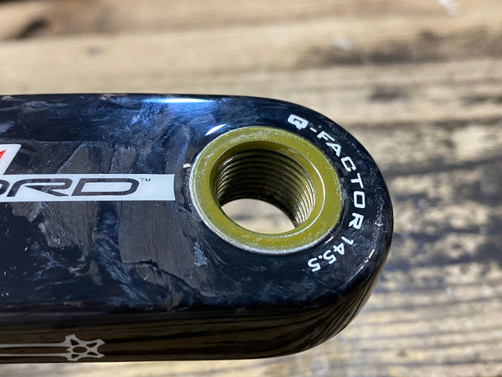 KM362 カンパニョーロ CAMPAGNOLO レコード RECORD FC12-RE040C クランクセット 5ARM 170mm 50/34T クランクボルト欠品