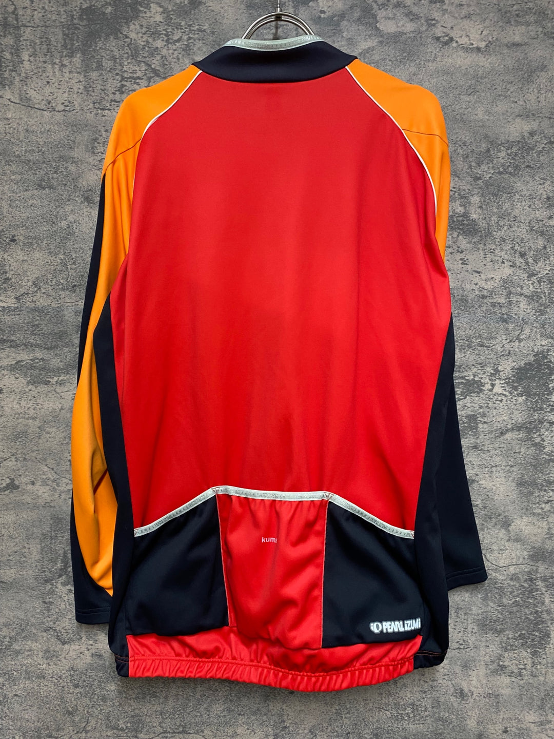 JN594 パールイズミ PEARL iZUMi 長袖 サイクルジャケット オレンジ BXL 裏起毛