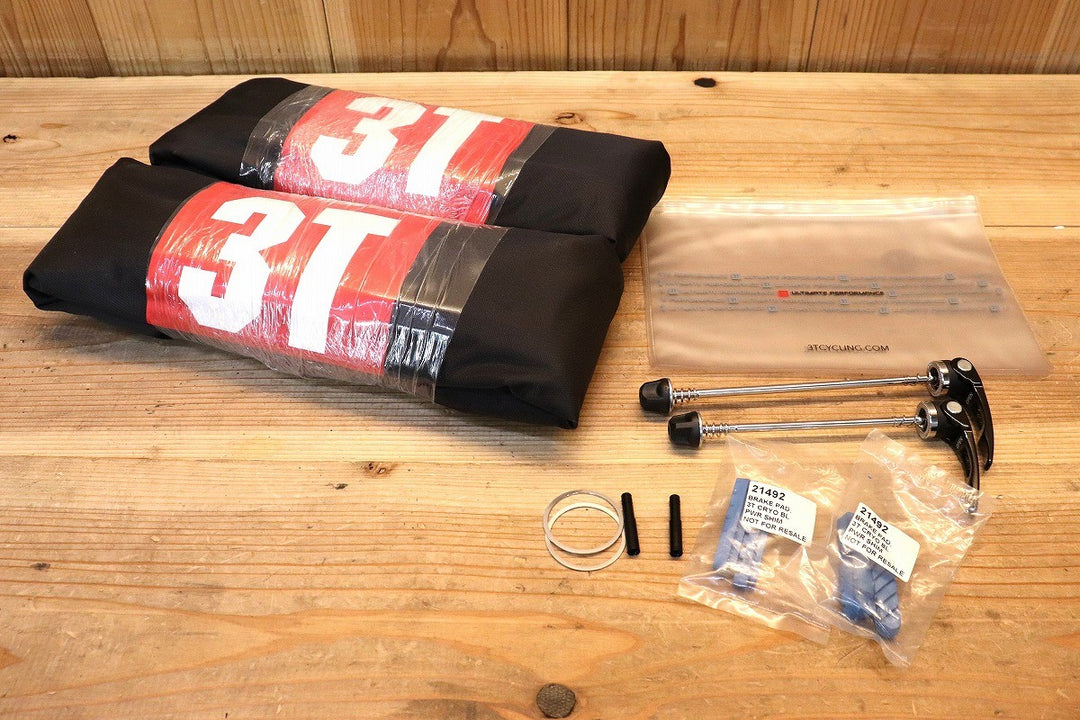 【未使用品!!】 3T オルビス ORBIS II T35 LTD カーボン チューブラー ホイールセット シマノ 11S/12S 【芦屋店】