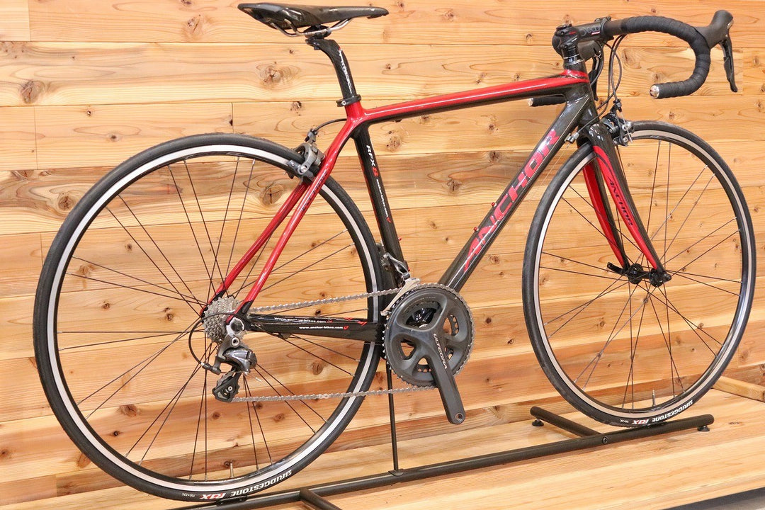 ブリヂストン BRIDGESTONE アンカー ANCHOR RFX8 2009モデル 480サイズ シマノ アルテグラ 6800 11S カーボン ロードバイク 【広島店】