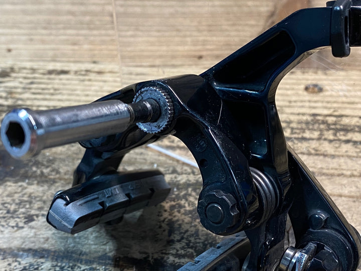 JI777 シマノ SHIMANO デュラエース DURA-ACE BR-R9100 キャリパーブレーキ 前後セット ※フロント側主軸外れのためジャンク