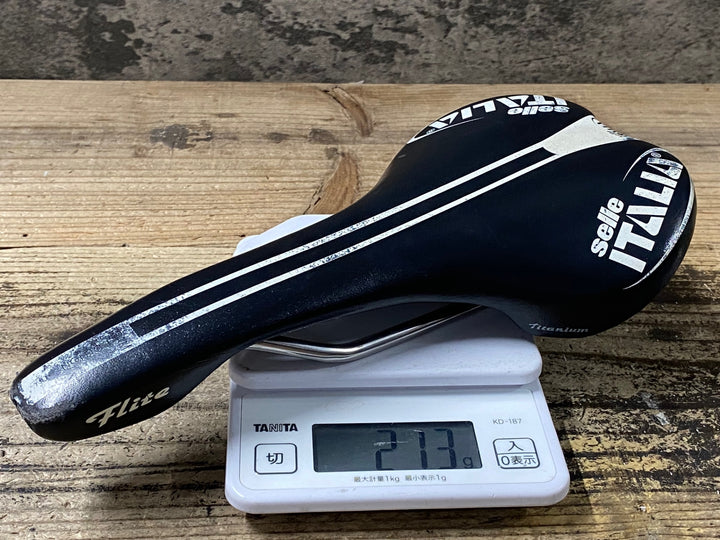 JS418 セライタリア selle italia フライト FLITE TEAM EDITION サドル 黒