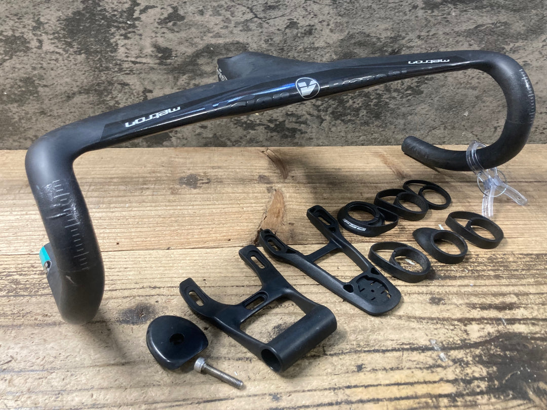 KM489 ヴィジョン VISION メトロン metron ビアンキ Bianchi カーボン 一体型 ドロップハンドル ブラケットC-C420mm 110mm