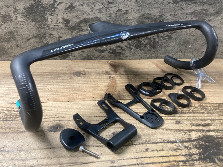 KM489 ヴィジョン VISION メトロン metron ビアンキ Bianchi カーボン 一体型 ドロップハンドル ブラケットC-C420mm 110mm