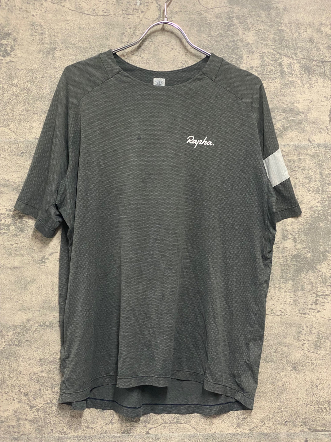 JV275 ラファ Rapha TRAIL TECHNICAL T-SHIRT 半袖 Tシャツ グレー サイズ不明