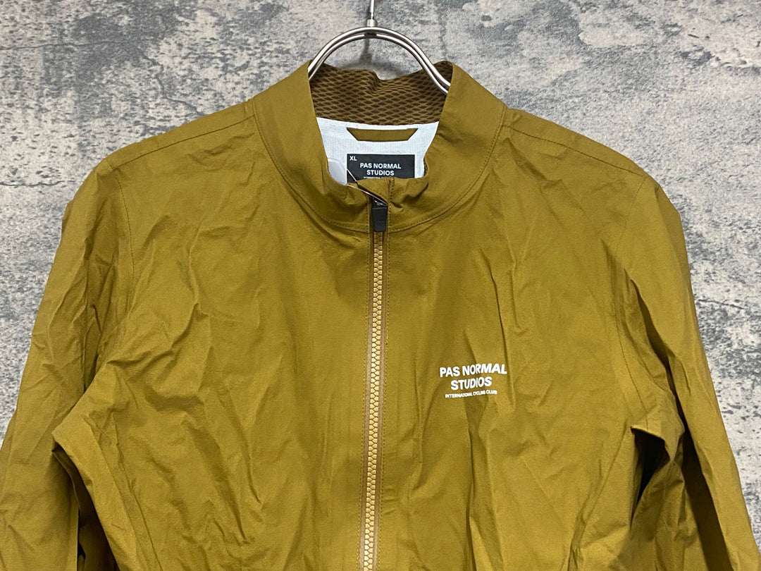 JV856 パスノーマルスタジオ PAS NORMAL STUDIO RAIN JACKET 長袖 レインジャケット ブラウン XL