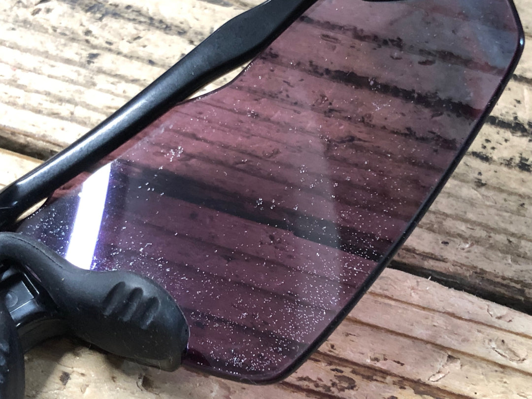 KB200 オークリー OAKLEY RADAR EV サングラス アイウェア 黒 PRIZMレンズ ※レンズ表面劣化