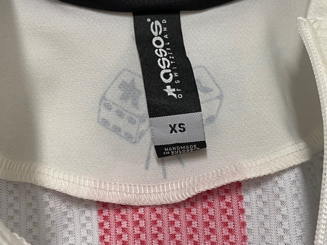 JE930 アソス ASSOS 半袖ジャージ Speed Club 白 XSサイズ