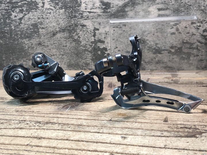 JC579 シマノ SHIMANO クラリス Claris FD-R2000 Φ34.9 RD-R2000 GS ディレイラー 2x8s セット