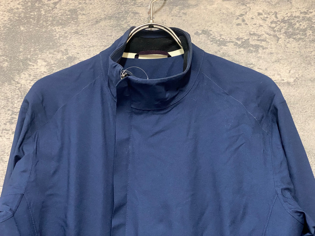 KI170 ラファ Rapha CITY RAIN JACKET 長袖 レインジャケット ネイビー M ※使用感強