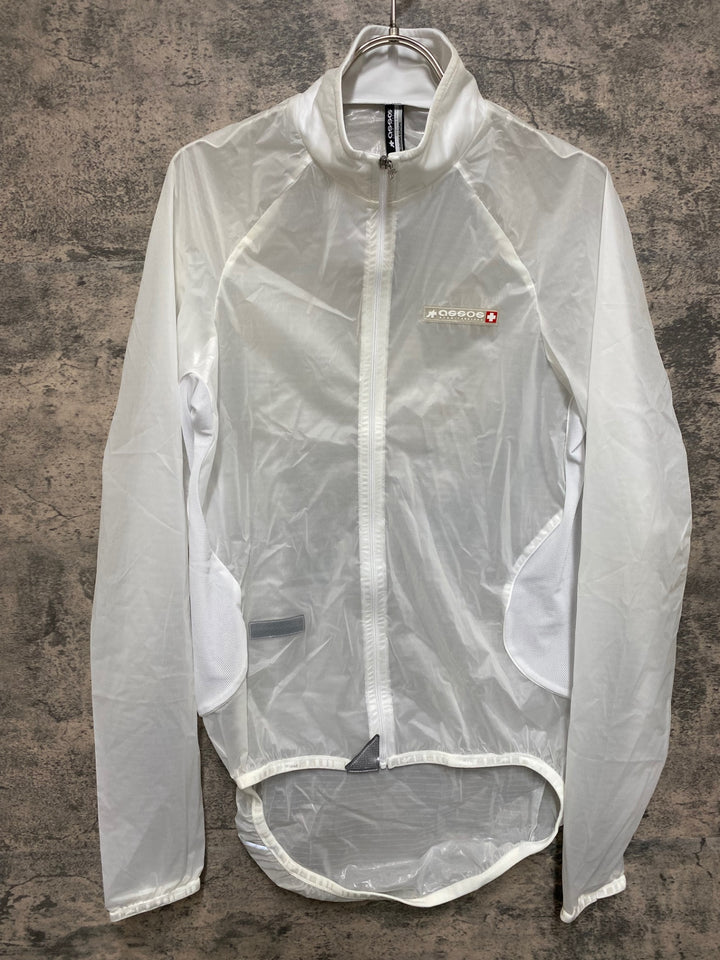 JQ924 アソス ASSOS CLIMA JET ウインドブレイカー 白 M