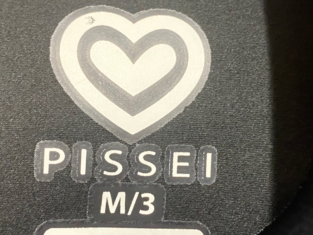 KM088 ピセイ PISSEI 長袖 サイクルジャージ 紺 赤 M/3