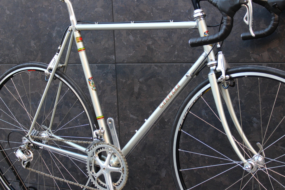 チネリ CINELLI スーパーコルサ SUPER CORSA カンパニョーロ レコード 8S クロモリ ロードバイク 【福岡店】