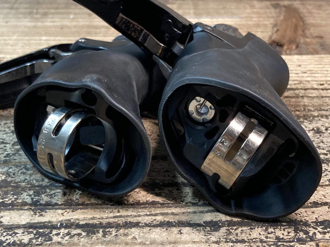 JO118 シマノ SHIMANO 105 ST-5800 STIレバー 2x11S ※左固定部にクラックの為ジャンク