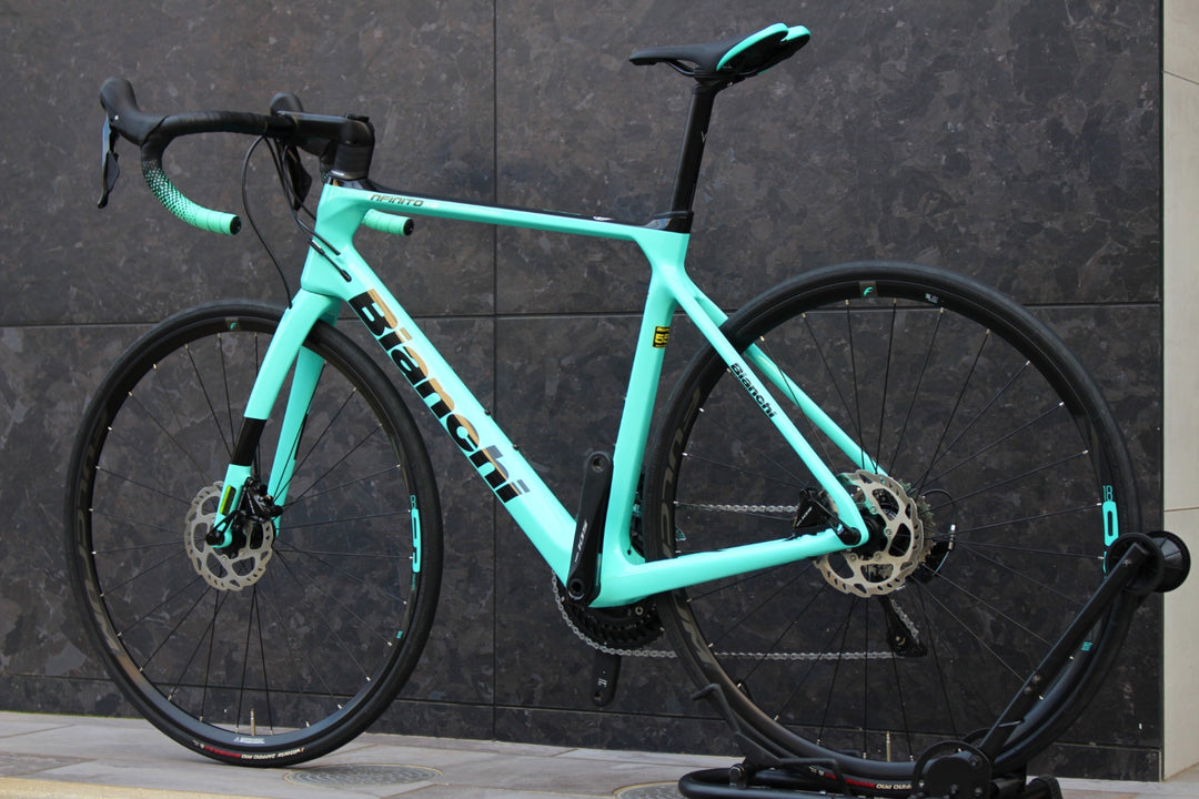 ビアンキ BIANCHI インフィニート INFINITO XE DISC 2022モデル 55サイズ シマノ105 R7020 11S 油圧DISC カーボン ロードバイク 【福岡店】