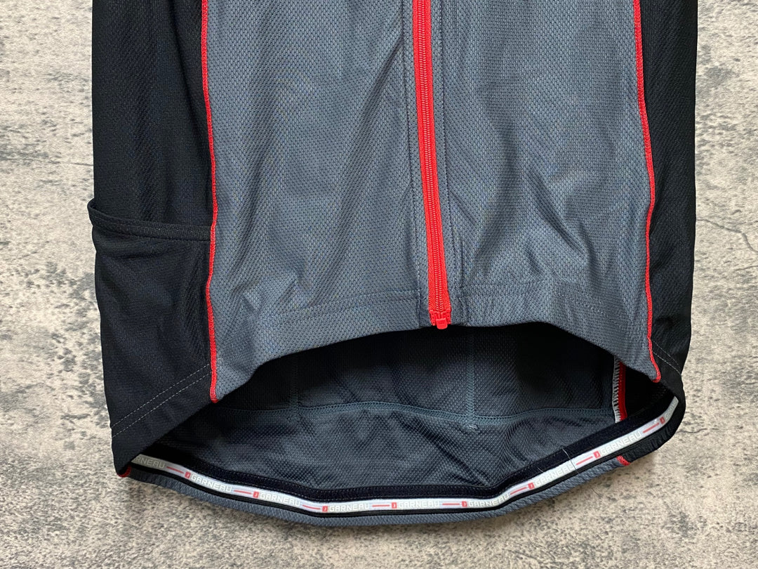 IZ964 カステリ CASTELLI 半袖 サイクルジャージ グレー S