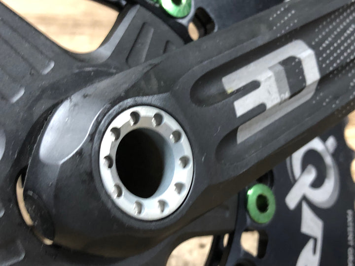KE280 ローター ROTOR 3D クランクセット QRINGS 52/36T 170mm 24mm