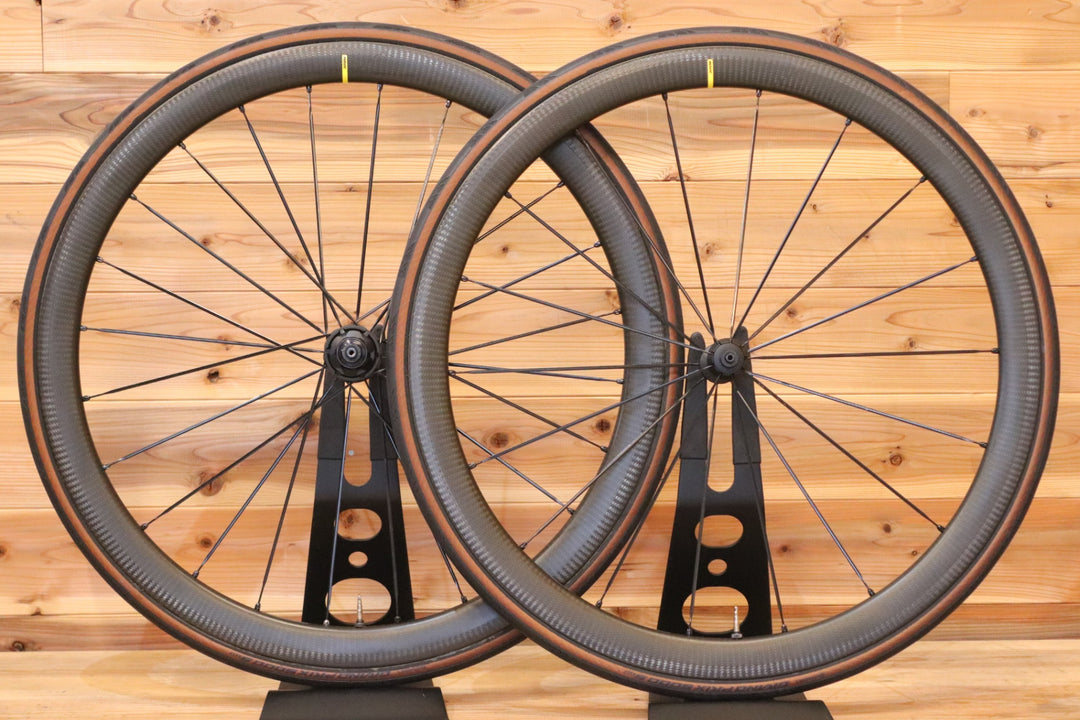 マヴィック MAVIC コスミック COSMIC SLR 40 RIM シマノ 11S/12S 19C カーボン チューブレスレディ ホイールセット 【広島店】