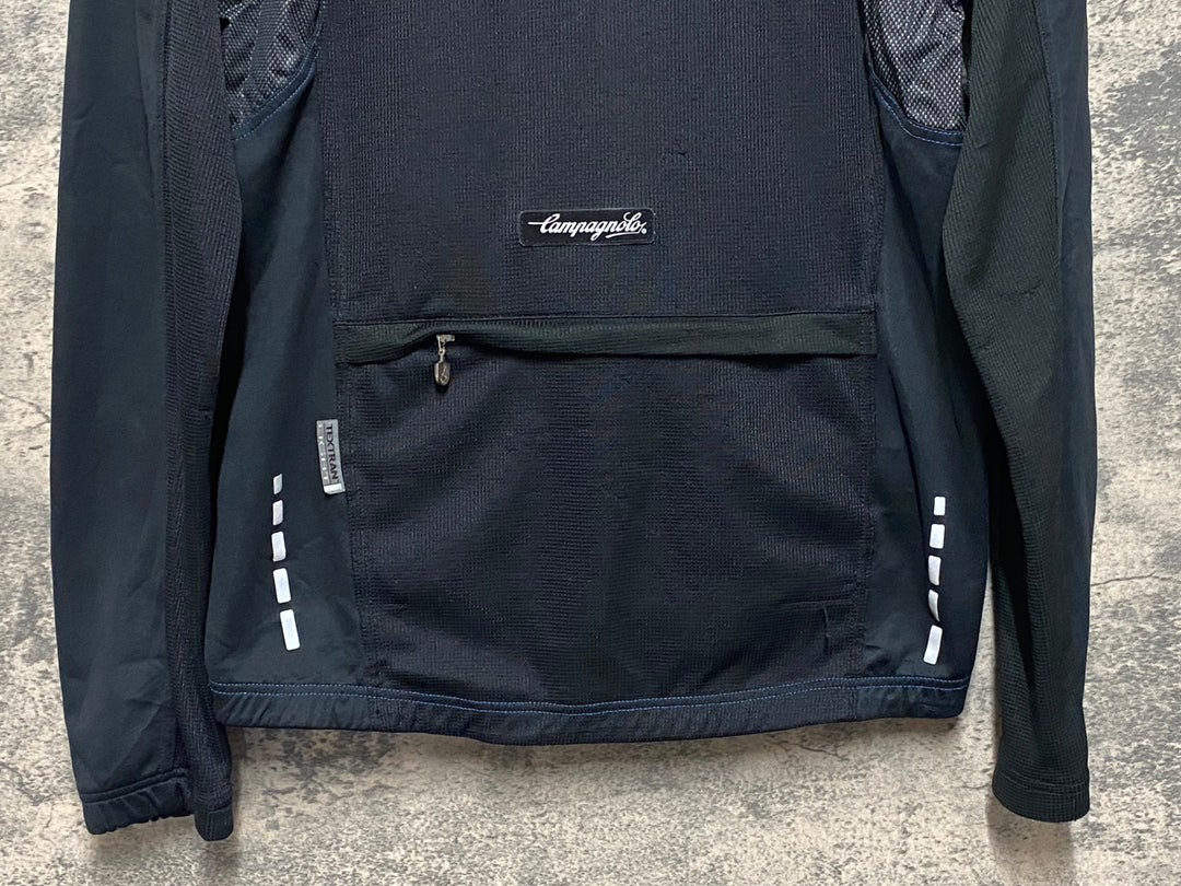 KE015 カンパニョーロ CAMPAGNOLO 長袖 サイクルジャージ 紺 L