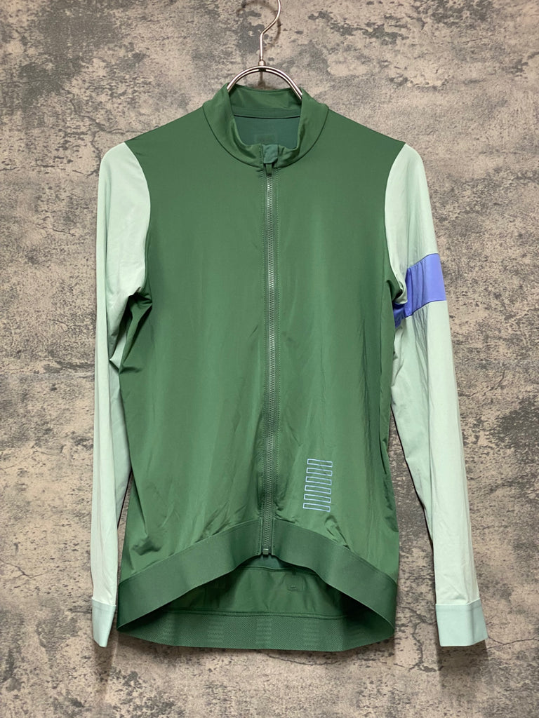 KC759 ラファ Rapha LONG SLEEVE JERSEY 長袖 サイクルジャージ 緑 M