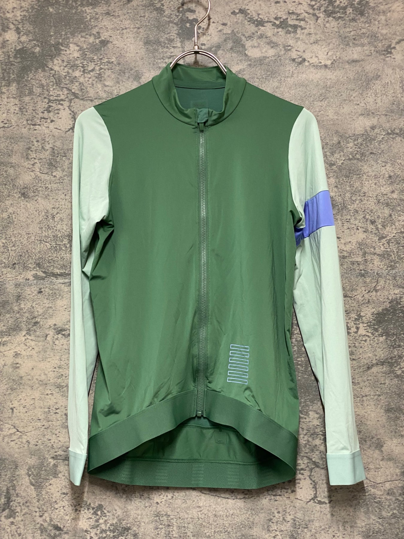 KC759 ラファ Rapha LONG SLEEVE JERSEY 長袖 サイクルジャージ 緑 M