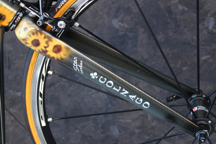 コルナゴ COLNAGO クリスタロ CRISTALLO Sunflowerカラー 2008年モデル カンパニョーロ レコード 11S カーボン ロードバイク 【福岡店】
