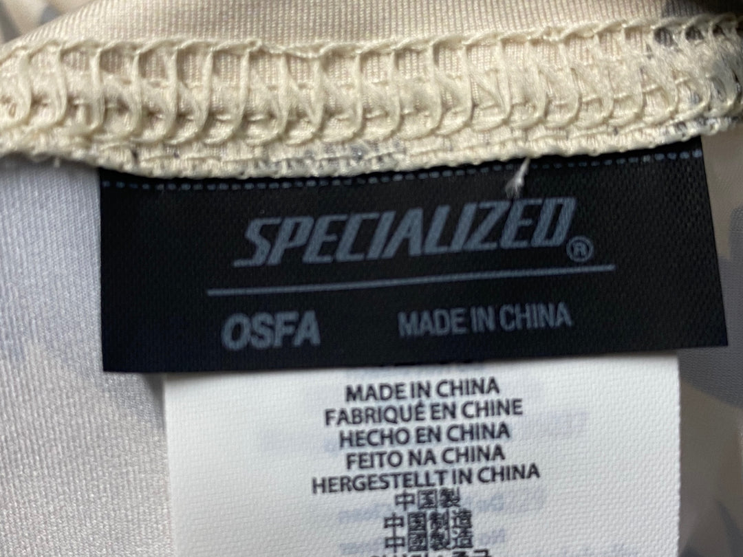 JV619 スペシャライズド SPECIALIZED LIGHTNING NECK GAITER ネックカバー オフホワイト ONESIZE