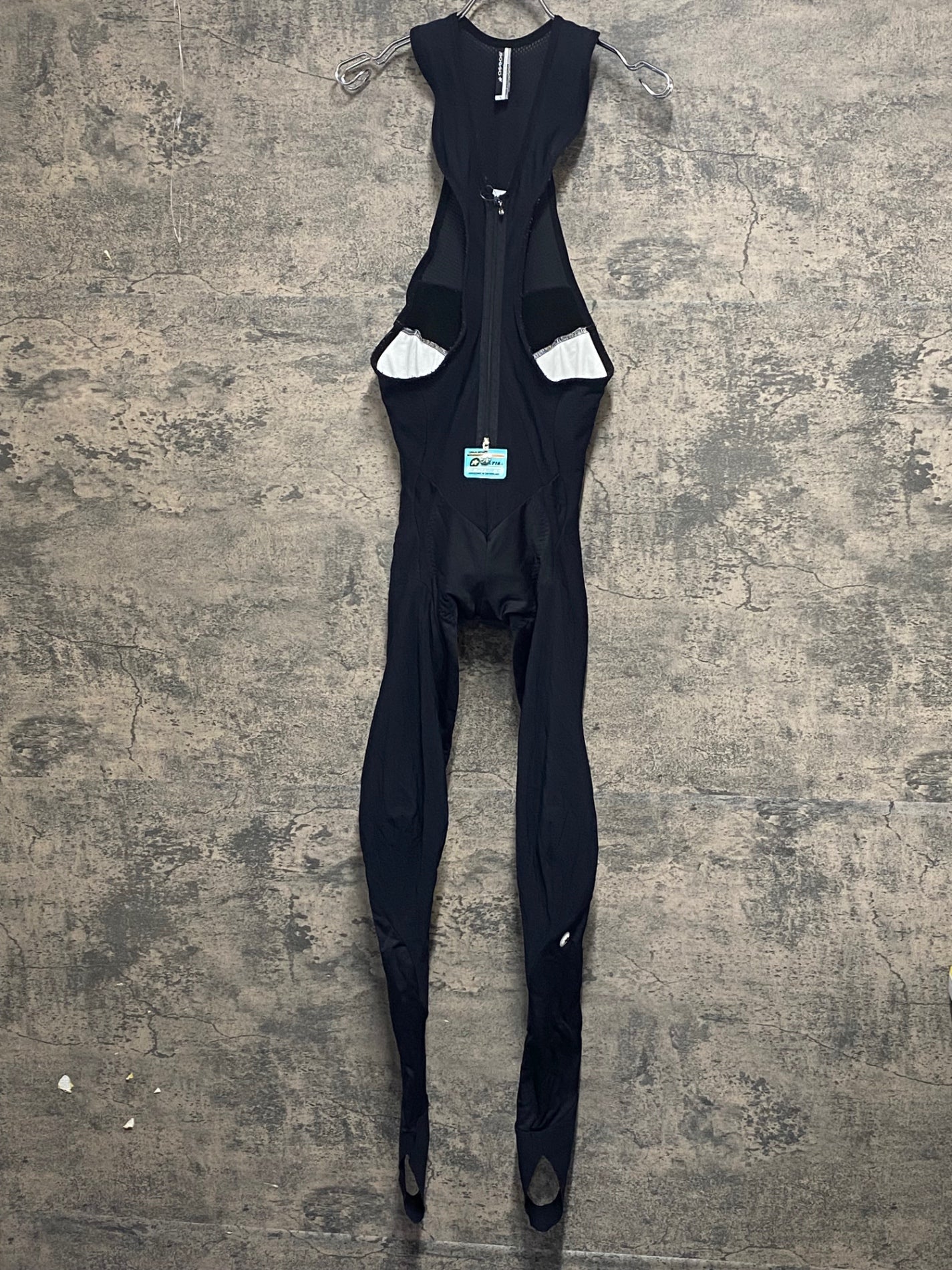 JV148 アソス ASSOS LL.716.6 ビブタイツ 黒 L 裏起毛 ※スレ大、毛玉