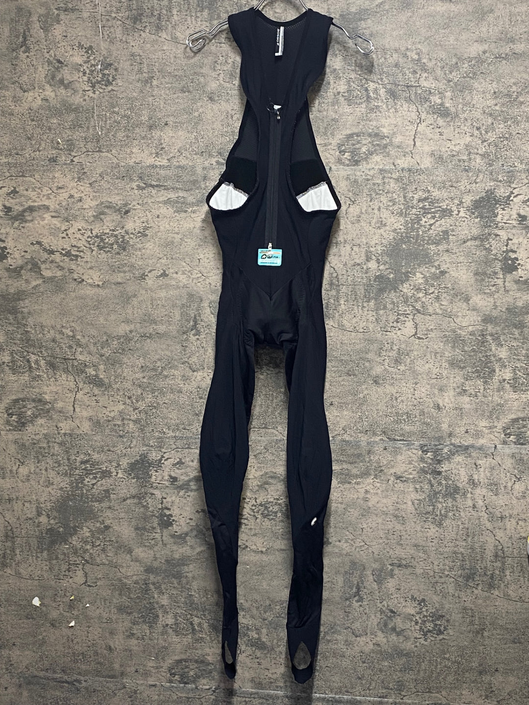 JV148 アソス ASSOS LL.716.6 ビブタイツ 黒 L 裏起毛 ※スレ大、毛玉